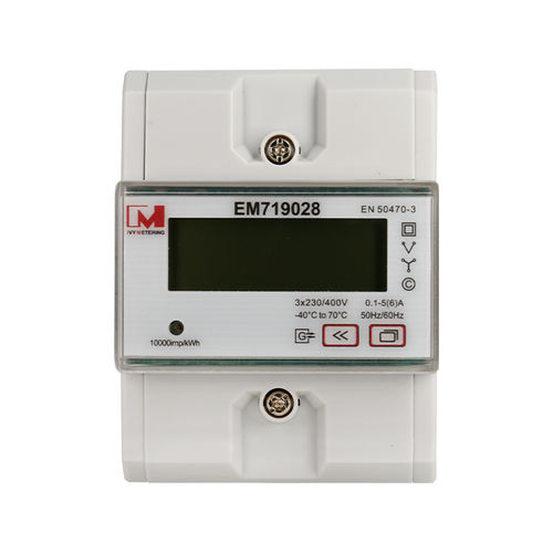 三相電力量計 - EM719028 - IVY METERING - DINレール / RS-485 / 住宅用