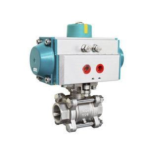 フローティングボールバルブ - 30N01 - SuZhou KoSa Environmental Protection CO.,LTD - レバー制御 / 電動式 / 空圧式