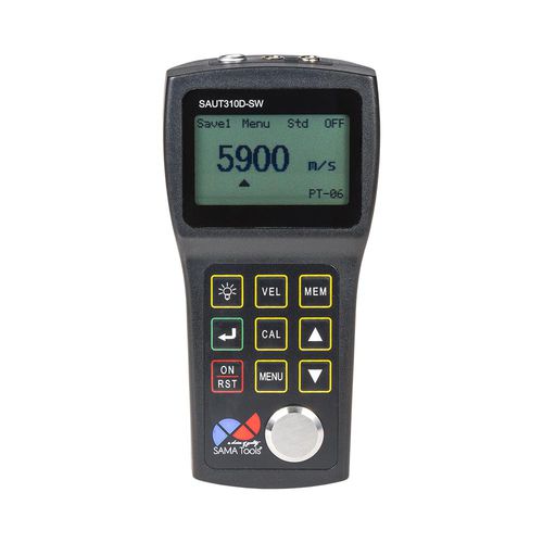 超音波式厚さ計 - SAUT310D-SW - S.A.M.A. ITALIA SRL - コーティング / 携帯型 / デジタル ディスプレイ