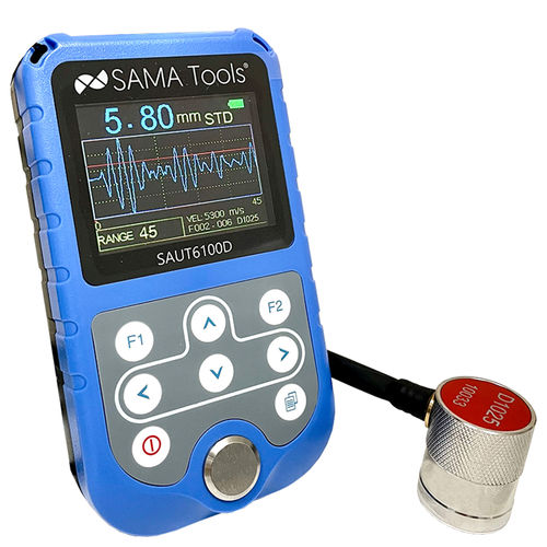 超音波式厚さ計 - SAUT6100D-SW - S.A.M.A. ITALIA SRL - 複合材料用 / ガラス繊維用 / 携帯型