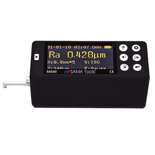 表面用粗量計 - SA6260 - S.A.M.A. ITALIA SRL - 携帯型 / グラフィック