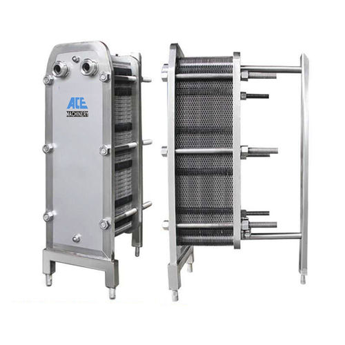 プレート式熱交換器 - Wenzhou Ace Machinery Co., Ltd. - 液体/液体 / ステンレススチール製 / 高性能