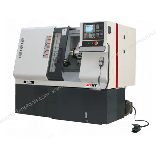 CNC旋盤 - H360 - ACE Machine Tools Co., Ltd. - 縦型 / 2軸 / 傾斜台