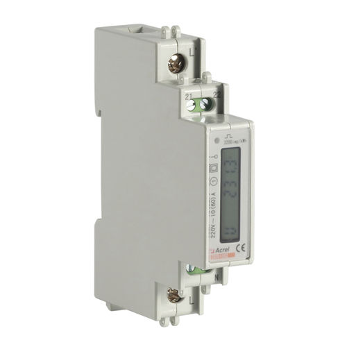 単相電力量計 - ADL10-E  - ACREL CO., LTD. - DINレール / 50 Hz / 液晶ディスプレイ
