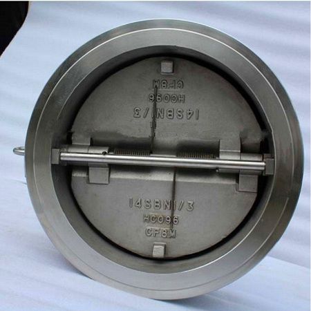 ウェハー逆止弁 - WENZHOU AEA VALVE CO., LTD. - スイング式 / スチール製 / 水平取付け