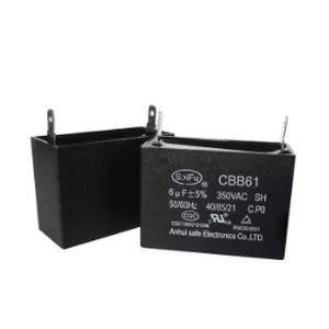 電源コンデンサ - CBB61 - ANHUI SAFE ELECTRONICS Company - 自動修復機能 / リップル / 基準
