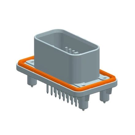 電源コネクター - ECU-23PIN - ShenZhen Antenk Electronics Company - 絶縁 / 電圧 / 高周波