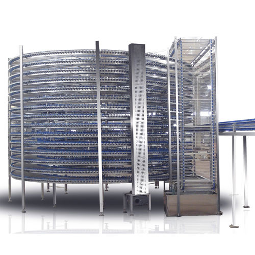 スパイラル冷却タワー - Hebei AOCNO Baking Machinery Co., Ltd. - 大容量 / 食品産業用