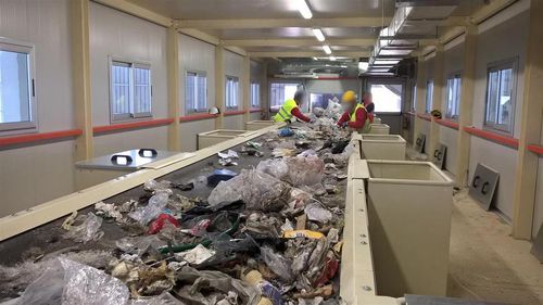 リサイクル用選別機 - ITR Recycling Technologies - 手動式 / 廃棄物用 / コンベヤー