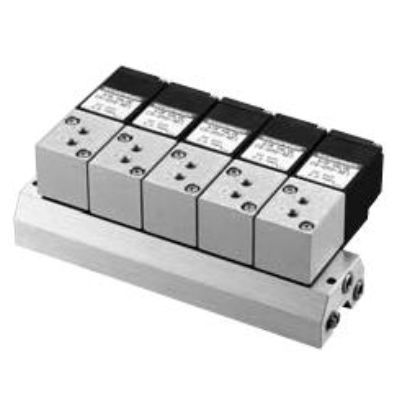 直動式電磁弁ブロック - CS-050 series - Koganei Corporation - 2方向 / 3方向 / 5方向