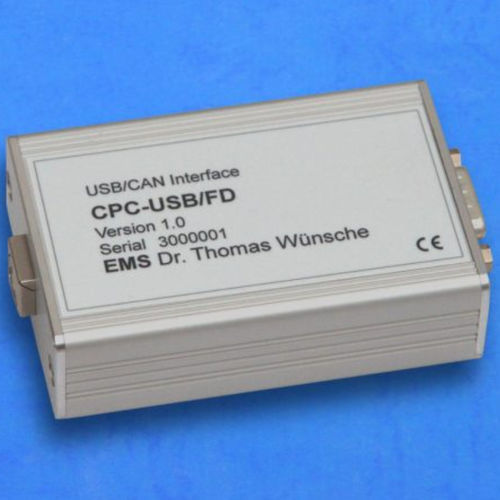 CAN FDインターフェース モジュール - CPC-USB/FD - EMS Dr. Thomas Wünsche e.K. - USB / CAN回路 / CANopen