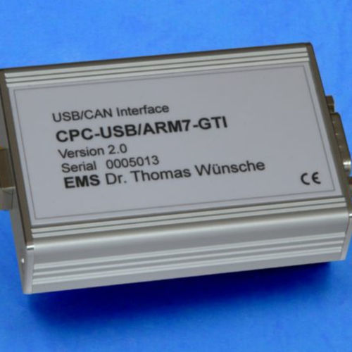 CANインターフェース モジュール - CPC-USB/ARM7 - EMS Dr. Thomas Wünsche e.K. - USB / CAN回路 / CANopen