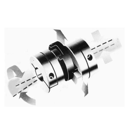 フレキシブル軸継手 - KOB series - JVL A/S - コンパクト / トルク測定機能付 / フランジ取り付け