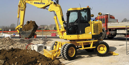 中型油圧ショベル - PC88MR-10 - Komatsu Europe/小松製作所