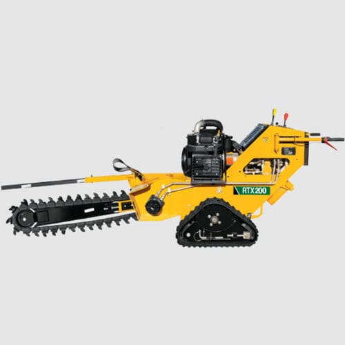 チェーントレンチャー - RTX200 - Vermeer Manufacturing - クローラー式 / 手押しタイプ