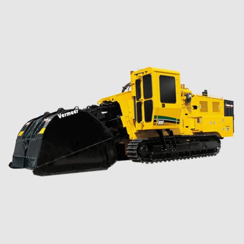 チェーントレンチャー - T1055III  - Vermeer Manufacturing - クローラー式 / 乗るタイプ