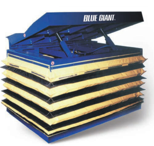 ベローズ昇降台 - Blue Giant - 電動式 / 定置型 / 傾斜