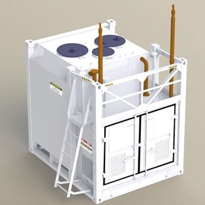 コンテナ用タンク - FT-Serial - BoRun Energy Equipment (Zhangjiagang) Company - タンク / ウォーター / スラッジ収集器