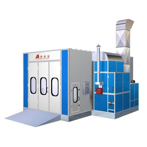 密閉型塗装ブース - BZB-FB-1200  - Guangdong Jingzhongjing Industrial Painting Equipments Co., Ltd. - 車両用 / フィルター式 / 換気付き