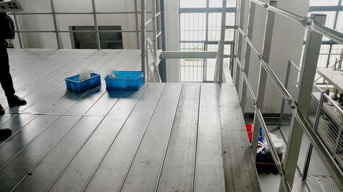 片付けシステム付メザニンラック - Shanghai Calin Logistic Equipment Co., Ltd. - プラットフォーム用 / 工業用 / 屋内用