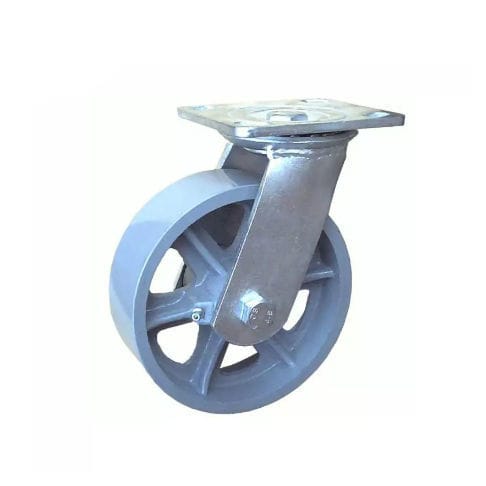 回転キャスター - 600PS-150050R-01 - Taizhou Wanda Casters & Hardware Mfg. Co., Ltd. - ベースプレート / スチール製 / 鋳鉄製