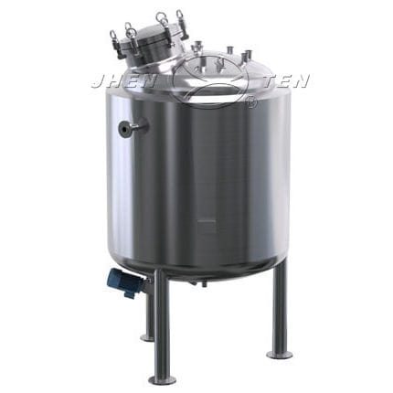 医薬品用タンク - JTRCL series - Wenzhou Jhenten Machinery Co., Ltd. - 乳製品用 / 食品および飲料産業用 / 円筒形