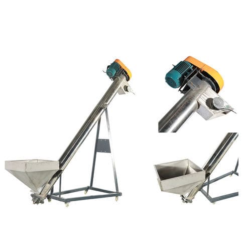 スクリューコンベヤー - ZD series - Nanjing Haisi Extrusion Equipment Co., Ltd. - 螺旋状 / 輸送用 / 電動