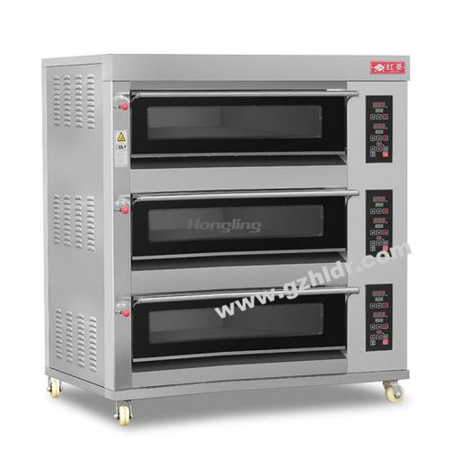 床設置式食品産業用オ－ブン - XYF-3KAL-NM - Guangzhou Hongling Electric Heating Equipment - 階層型 / パン用 / 加熱