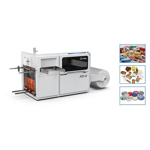 ローラー切断機 - 970x550(640) - Zhejiang Feida Machinery Co., Ltd. - ダイ / 紙用 / 梱包用