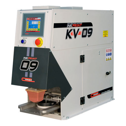 完全密閉インキカップパッド印刷機 - INKPRINT KV09 1C - COMEC ITALIA - 自動 / モノクロ / 医療用途