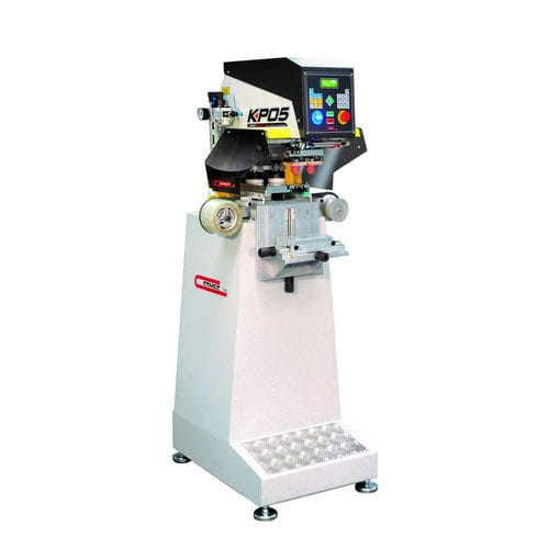 完全密閉インキカップパッド印刷機 - MINIPRINT KP05 2C RR - COMEC ITALIA - 2色 / 織物工業用 / 電空