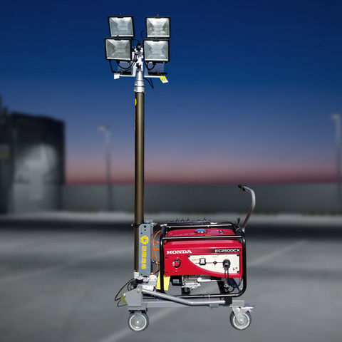 LED照明塔 - GTL540 series - Ludwig Engineering Machinery Manufacturing Co., Ltd. - ハロゲン / ディーゼルエンジン式 / ガソリンエンジン