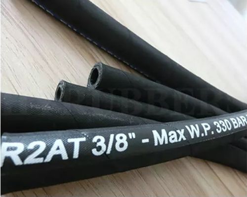 油圧ホース - DIN EN 857 2SC - Qingdao Hyrubbers Co., Ltd. - 合成素材 / スチール製 / 農業