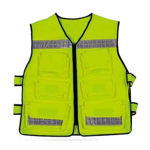 作業用ベスト - SV-004 - Wuhan Jackwin Industrial Co., Ltd. - 構造用 / ユニセックス / 黄色