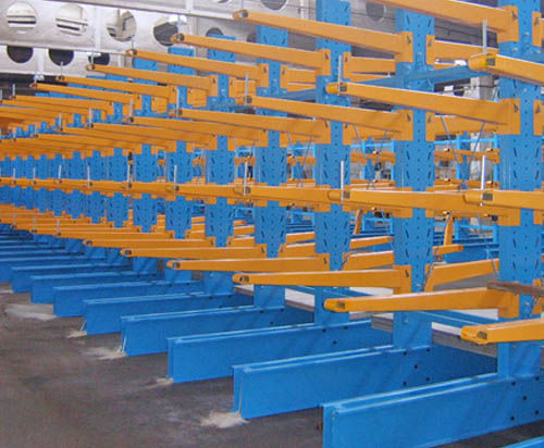 片持ちラック - Guangdong Sunli Intelligent Logistics Equipment Co., Ltd. - 重荷重用 / 長期積荷用 / パイプ用