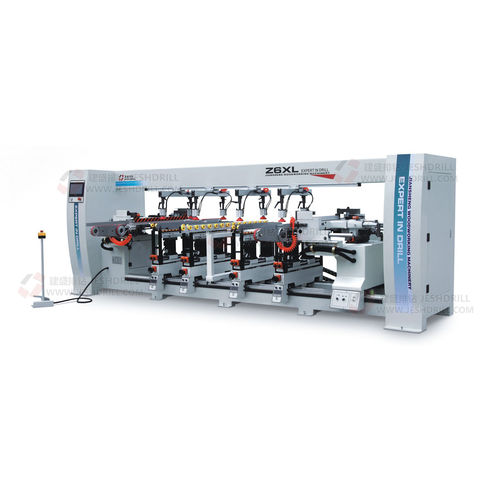 PLC制御ボーリング機 - Z6XL - Foshan Shunde Jiansheng Machine Manufacturing Co., Ltd. - 掘削用 / 木材用 / 自動フィーダー付き