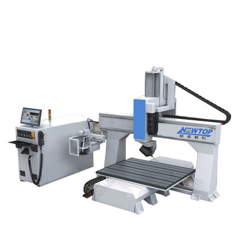CNCルーター - MC1212 - Jinan Newtop Cnc Machine Co., Ltd. - 5軸 / 1スピンドル / ブリッジ タイプ