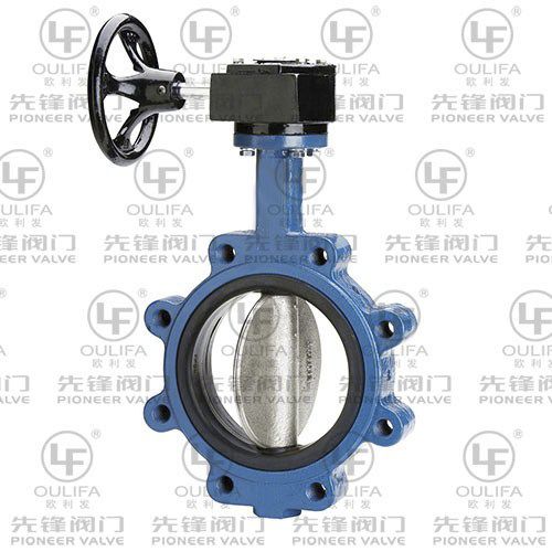 バタフライバルブ - D371X - Wenzhou Pioneer Valve Co., Ltd. - 手動ハンドル付き / 空圧式 / 電動式