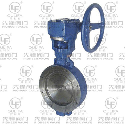 バタフライバルブ - D373H-16C - Wenzhou Pioneer Valve Co., Ltd. - 空圧式 / 電動式 / 制流