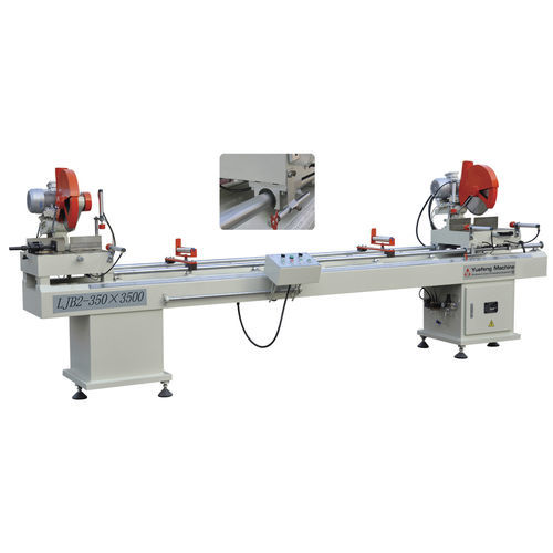 ダブルタブ鋸 - LJB2-350×3500  - JINAN YUEFENG MACHINERY CO., LTD. - 円形 / アルミニウム用 / ポリ塩化ビニル用