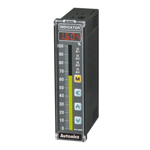 棒グラフ表示付き表示器 - KN-1000B series - Autonics - 温度 / LEDディスプレイ付き / パネル取り付け