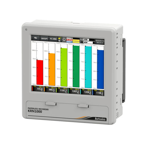 紙不使用レコーダー - KRN1000 series - Autonics - 温度 / 4チャンネル / 8チャンネル