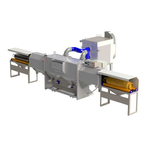 オーバーヘッド コンベヤ式ショットブラスト機 - Wuxi Kelai NC Machine Tool CO.,Ltd - シリンダー用 / 自動