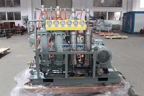 往復コンプレッサー - GSW-60/5-150 - Wenling Toplong Electrical & Mechanical Company - 窒素 / 電動 / 据え置き型
