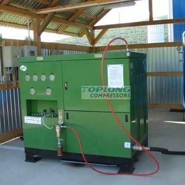 自然ガスコンプレッサー - TP-50 - Wenling Toplong Electrical & Mechanical Company - CNG / 電動 / 据え置き型