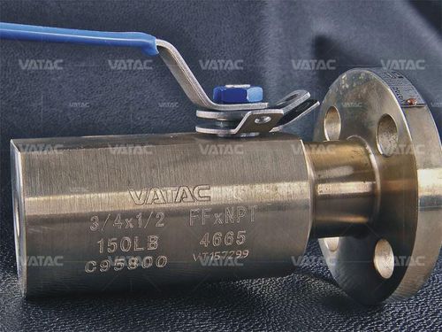 フローティングボールバルブ - Q41F - Vatac Valves (Wenzhou) Corporation - 手動式 / 採取 / 絶縁