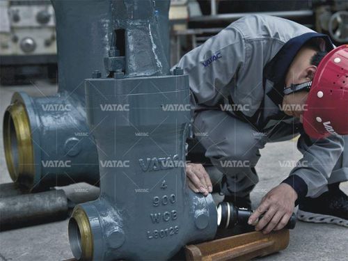ゲートバルブ - Vatac Valves (Wenzhou) Corporation - 手動ハンドル付き / ねじ式 / ライン用
