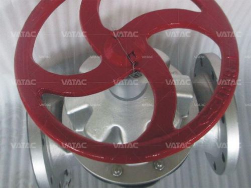 ダイヤフラム式バルブ - Vatac Valves (Wenzhou) Corporation - 手動ハンドル付き / 電動式 / 空圧式