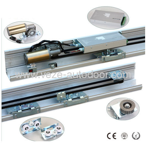 スライド式ドアシステム - VZ-195 - Ningbo VEZE Automatic Door Co., Ltd. - アルミニウム製 / 屋内用 / 産業用