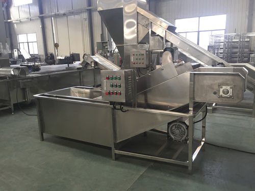 コンベヤー ベルト付冷却器 - DCJ-S - SHAOXING WALLEY FOOD MACHINERY CO., LTD. - 水用 / 果物と野菜用 / 魚介類用